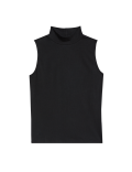 Cotton Rich Funnel Neck Vest Top
