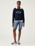 Pure Cotton Printed Sweatshirt