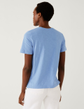 Pure Cotton Lace Pocket T-Shirt