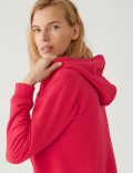 Pure Cotton Zip Up Hoodie