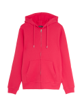 Pure Cotton Zip Up Hoodie