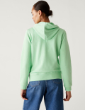 Pure Cotton Zip Up Hoodie