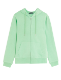 Pure Cotton Zip Up Hoodie