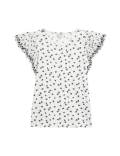 Pure Cotton Printed Embroidered Top