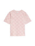 Cotton Rich Broderie T-Shirt