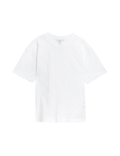 Cotton Rich Broderie T-Shirt