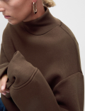 High Neck Sweatshirt