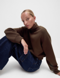 High Neck Sweatshirt