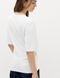 Drape Waisted T-Shirt