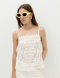 Broderie Cutwork Cami Top