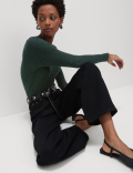 Cotton Rich Sparkly Regular Fit Top