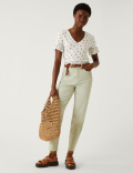 Pure Cotton Printed Top