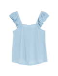 Linen Rich Vest Top