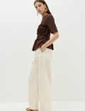 Pure Cotton Ruffle Top