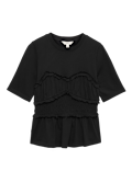 Pure Cotton Ruffle Top