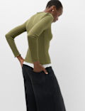 Double Layer Lettuce Hem Top