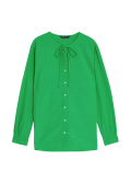 Modal Rich Longline Blouse