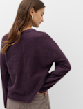 Cosy Eyelash Crew Neck Sweatshirt