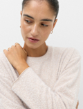Cosy Eyelash Crew Neck Sweatshirt