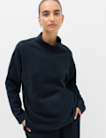 Cotton Rich Cosy Funnel Neck Top