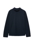 Cotton Rich Cosy Funnel Neck Top