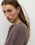Marl Long Sleeve Top with Wool