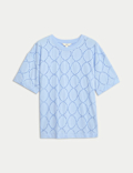 Cotton Rich Broderie T-Shirt