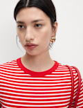 Cotton Rich Striped T-Shirt