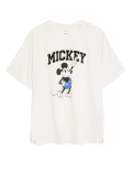 Pure Cotton Mickey Mouse™ Oversized T-Shirt