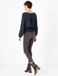 Smocked Waist Blouse