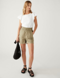 Pure Cotton Broderie Detail Top