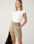Pure Cotton Broderie Detail Top