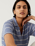 Striped Textured Top