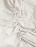 Cotton Modal Ruched Top