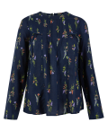 Pure Cotton Floral Print Blouse
