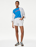 Cotton Modal Blend Slogan T-Shirt