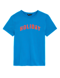 Cotton Modal Blend Slogan T-Shirt