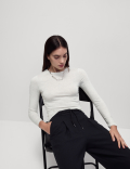 Cosy Crew Neck Slim Fit Top