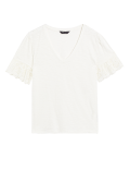 Pure Cotton Broderie Top
