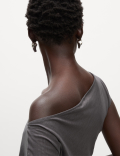 Cotton Modal Ruched Top