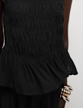Textured Shirred Cami Top