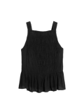 Textured Shirred Cami Top