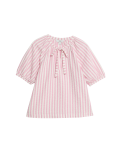 Pure Cotton Textured Striped Top