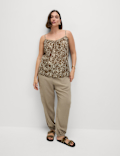 Lyocell Rich Printed Cami Top
