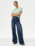 Embroidered Pure Cotton T-Shirt