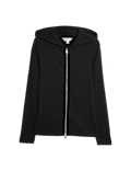 Cotton Rich Slim Fit Ribbed Hoodie