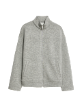 Scuba High Neck Zip Up Sweatshirt