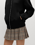 Scuba High Neck Zip Up Sweatshirt