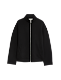 Scuba High Neck Zip Up Sweatshirt