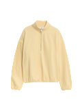 Fleece Half Zip Sweatshirt